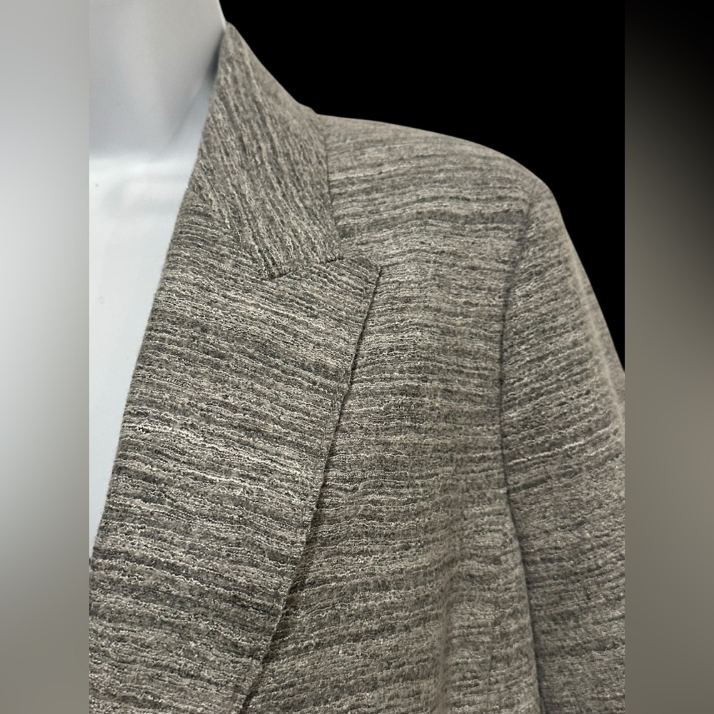 Banana Republic Women Blazer Gray Boucle‎ Wool Blend 10 NWT